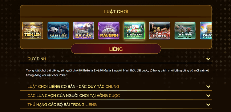 Tìm hiểu luật chơi game bài Liêng mới nhất tại cổng game GEMWIN