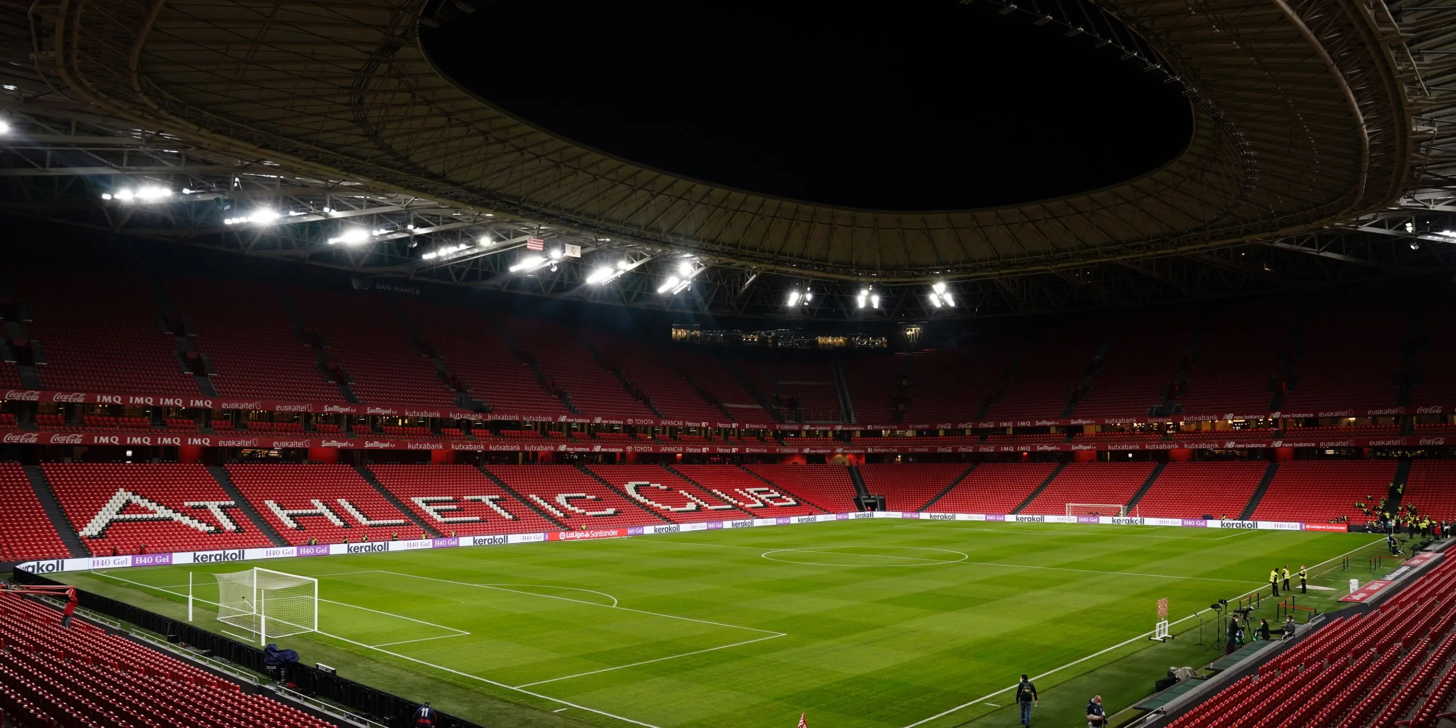 Toàn cảnh sân vận động San Mames của Athletic Bilbao, địa điểm tổ chức trận chung kết Europa League sắp tới