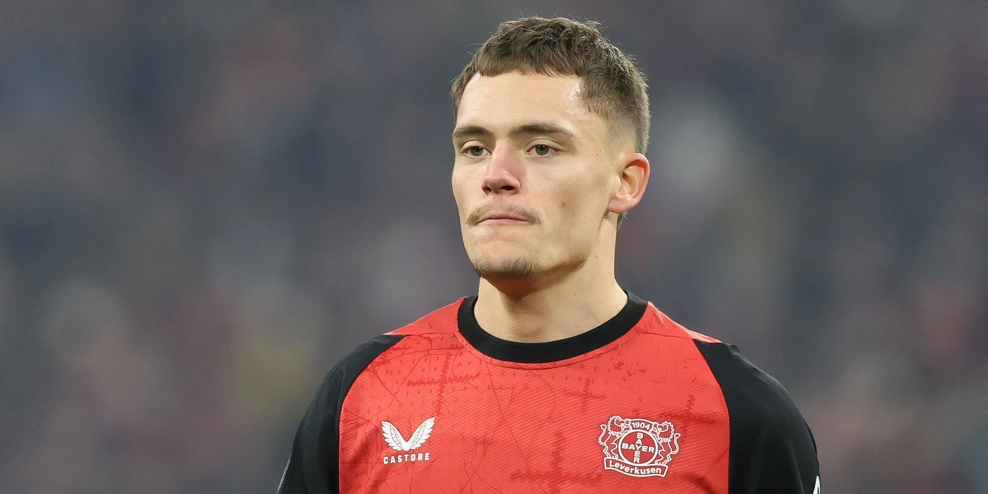 Florian Wirtz thi đấu cho Bayer Leverkusen, mục tiêu chuyển nhượng của Liverpool