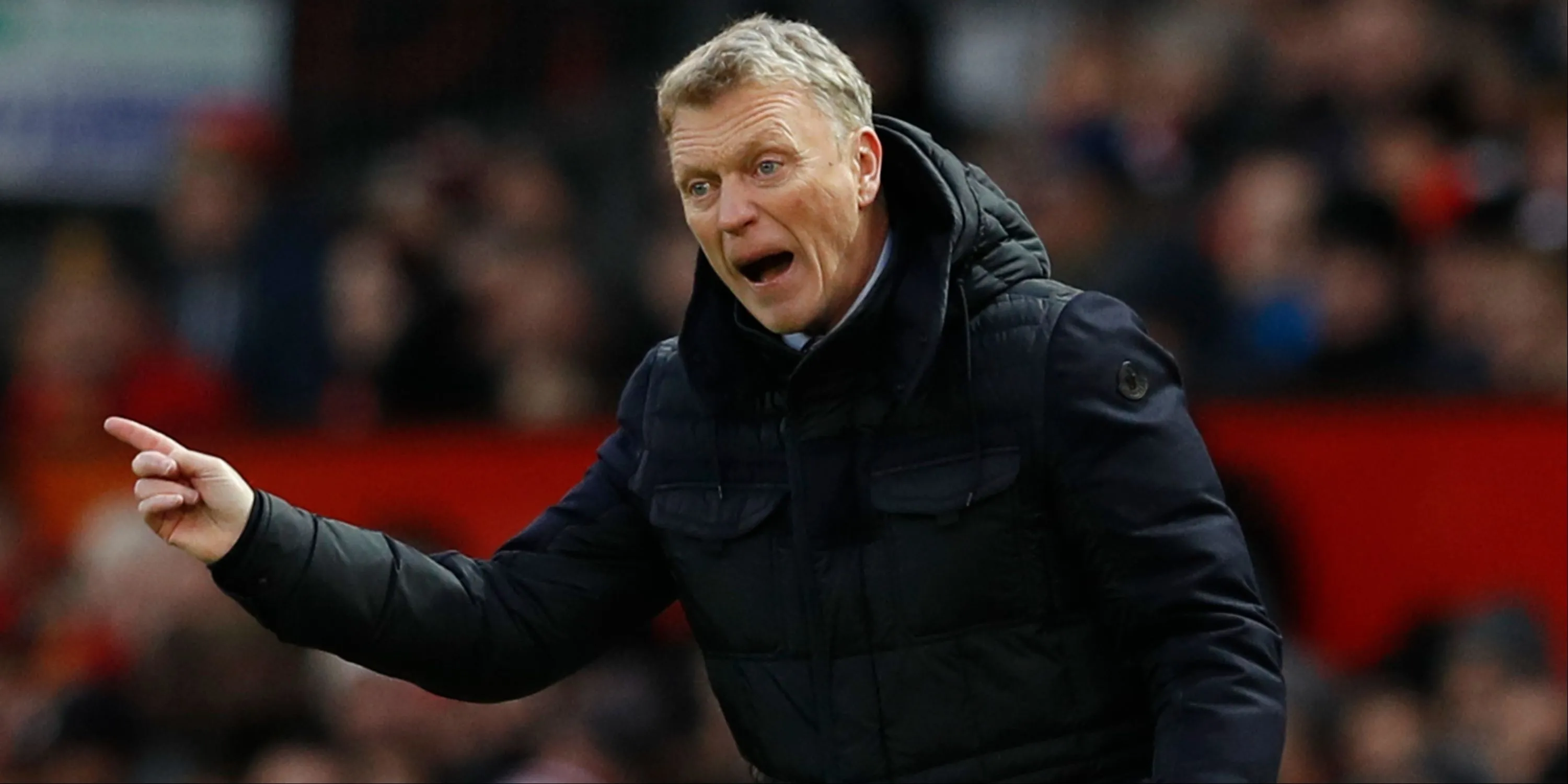 Huấn luyện viên David Moyes đang dẫn dắt câu lạc bộ Everton
