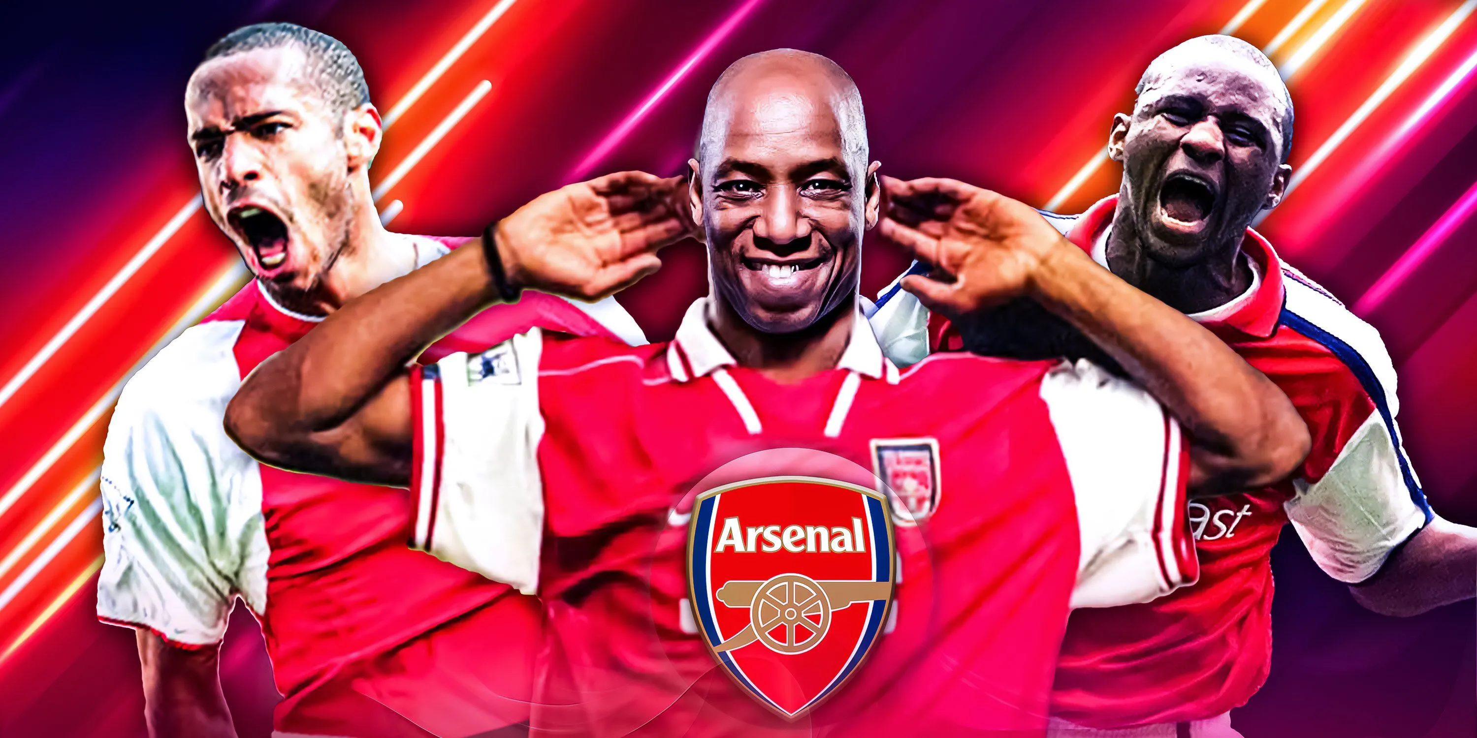 Huyền thoại Patrick Vieira trong màu áo Arsenal