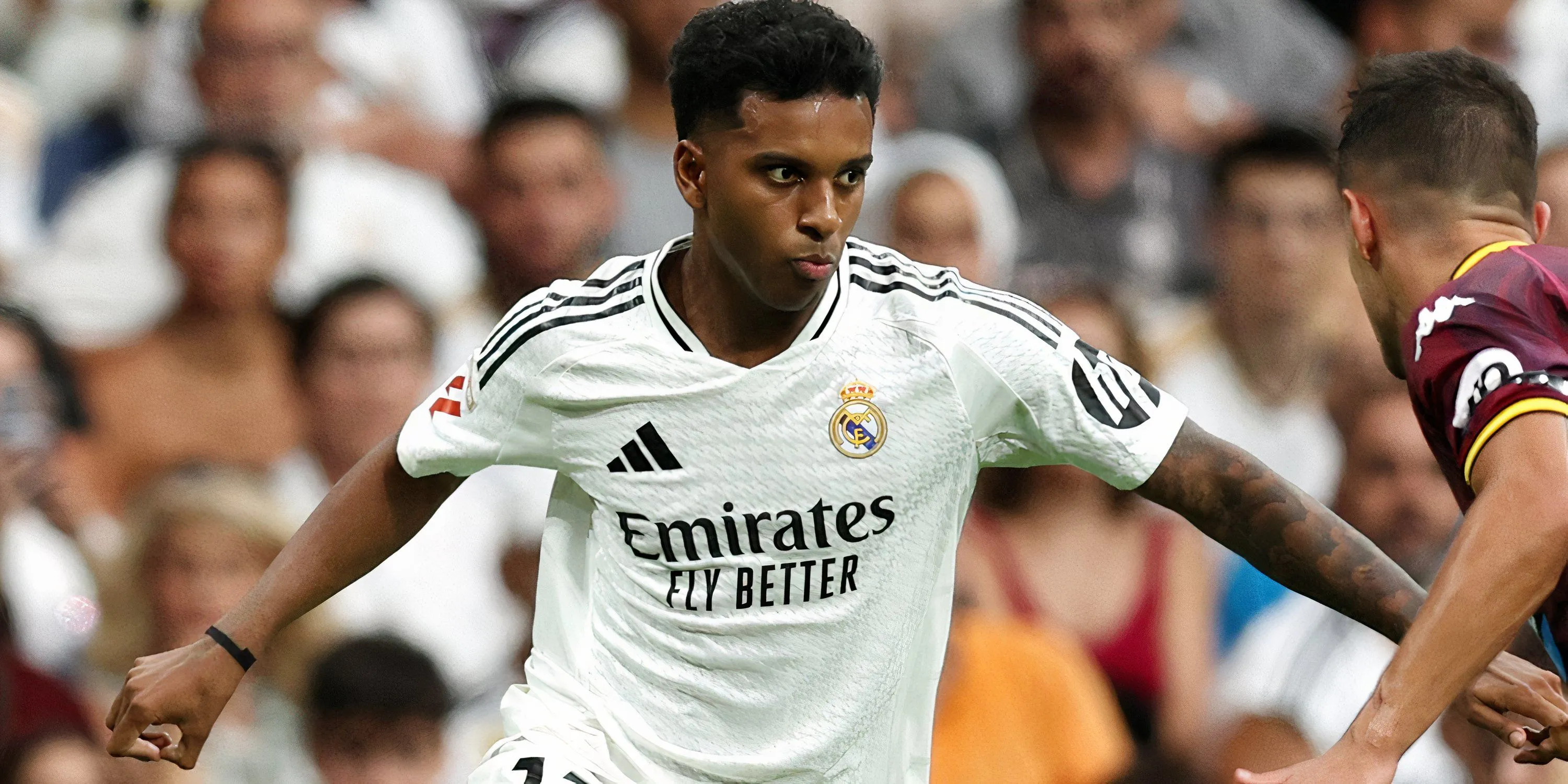 Rodrygo trong màu áo Real Madrid năm 2024