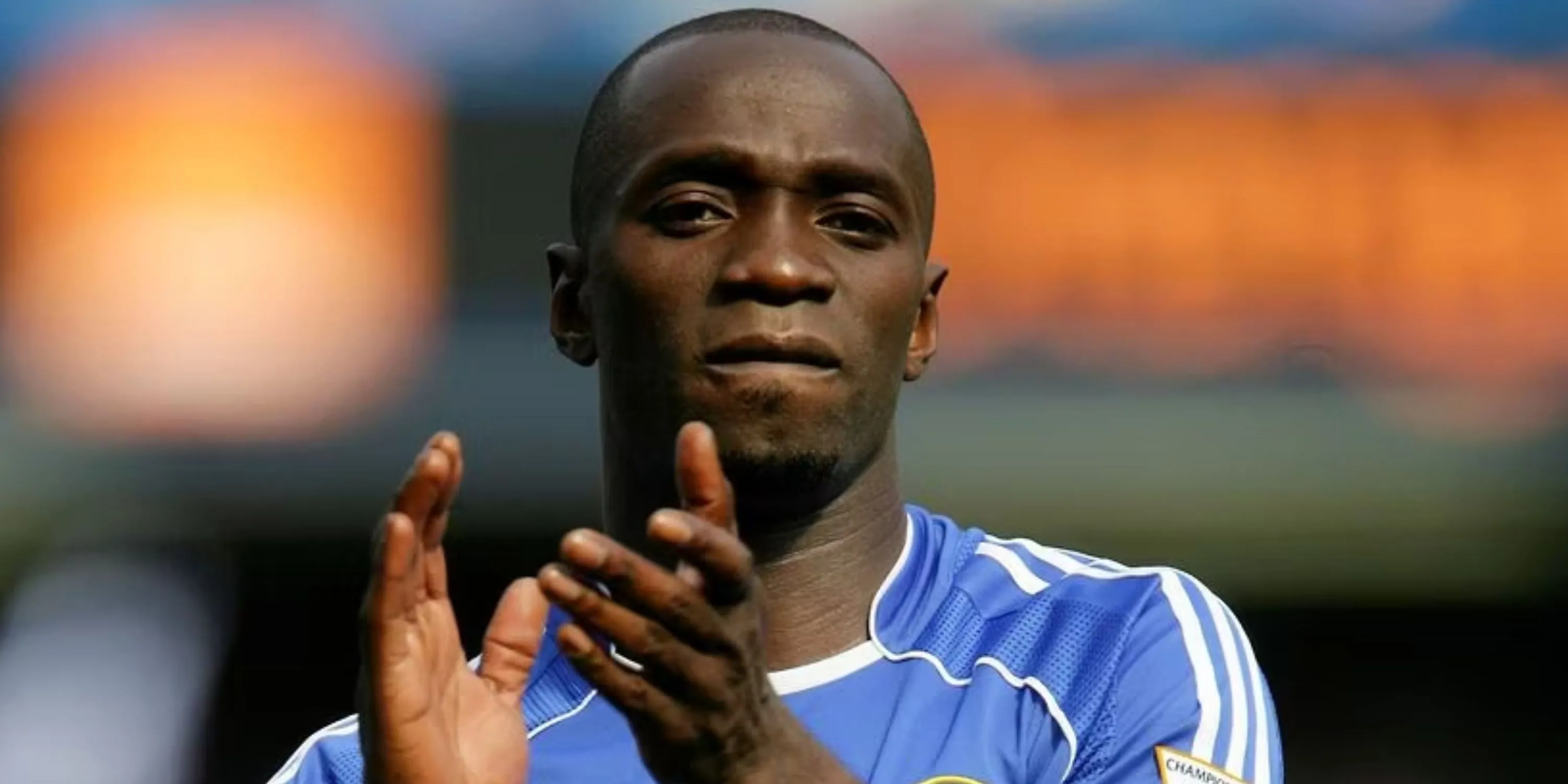 Tiền vệ phòng ngự Claude Makelele của Chelsea trong trận đấu Premier League