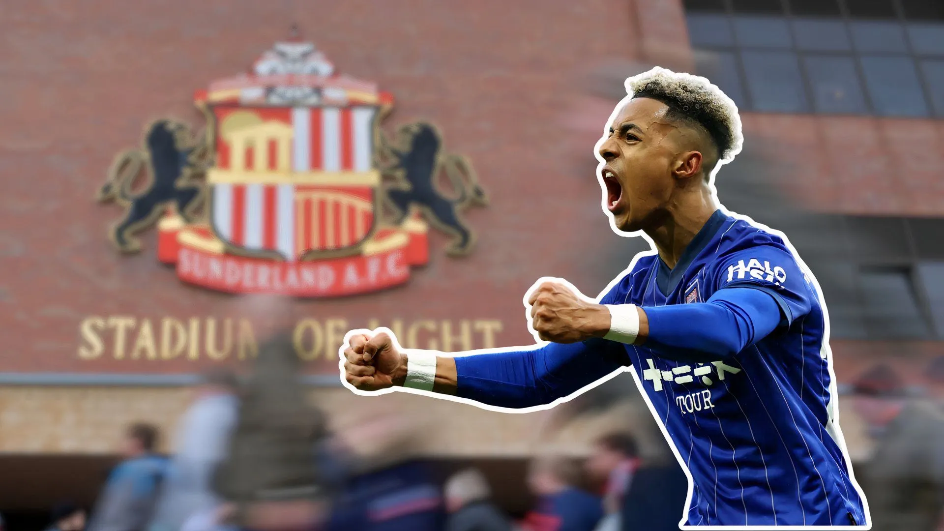 Tiền vệ Omari Hutchinson của Ipswich Town trong bối cảnh tin đồn chuyển nhượng đến Sunderland